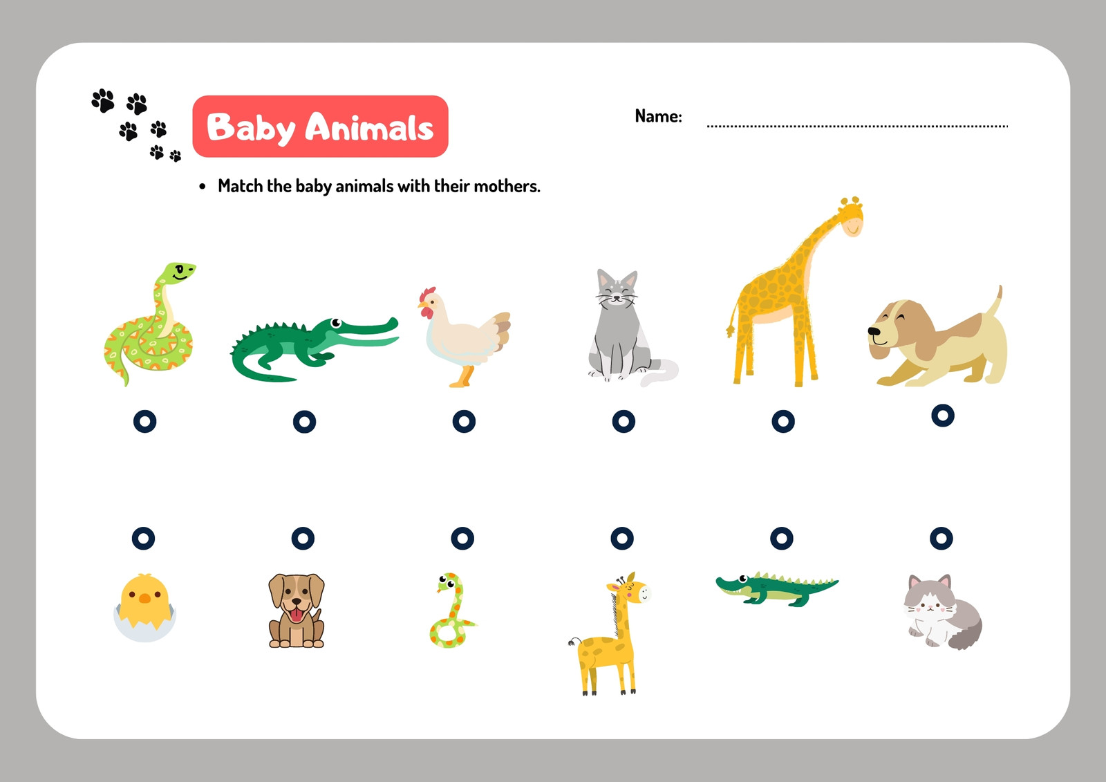 Page 2 - Free custom printable preschool worksheet templates | Canva