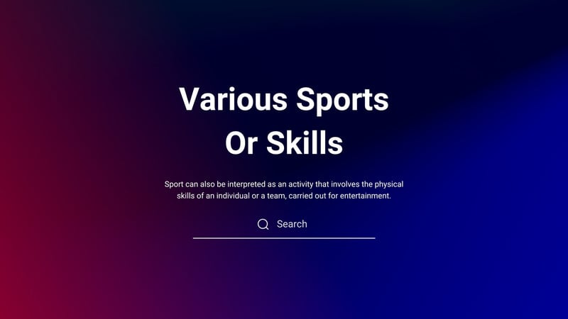 canva sports templates presentation
