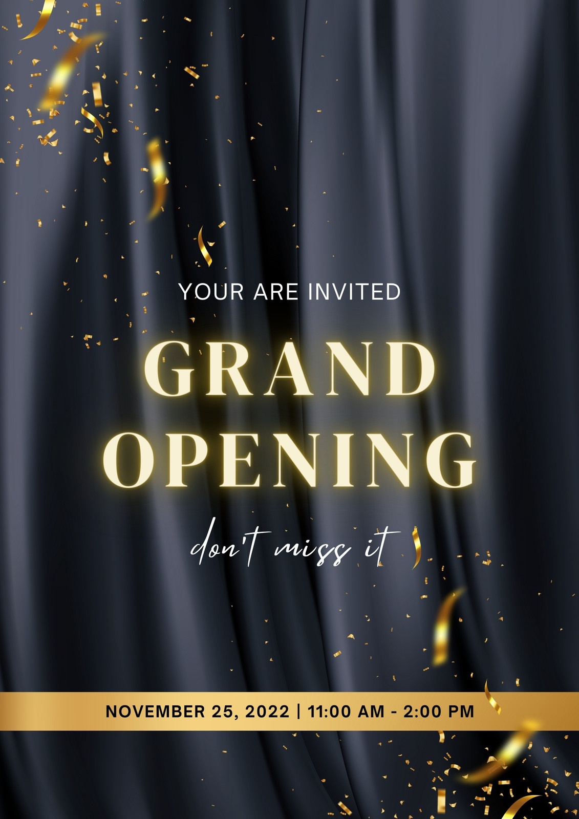 Page 2 - Free custom printable grand opening flyer templates