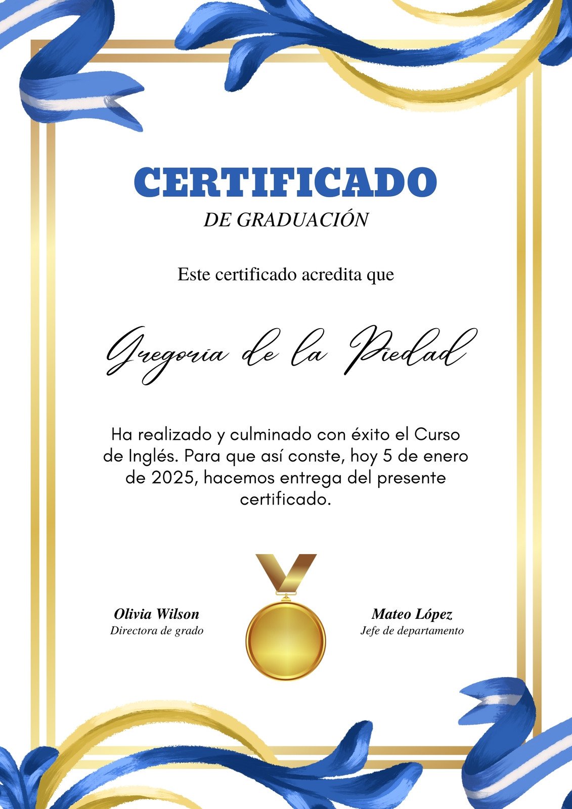 Plantillas de Certificados de diploma editables online | Canva