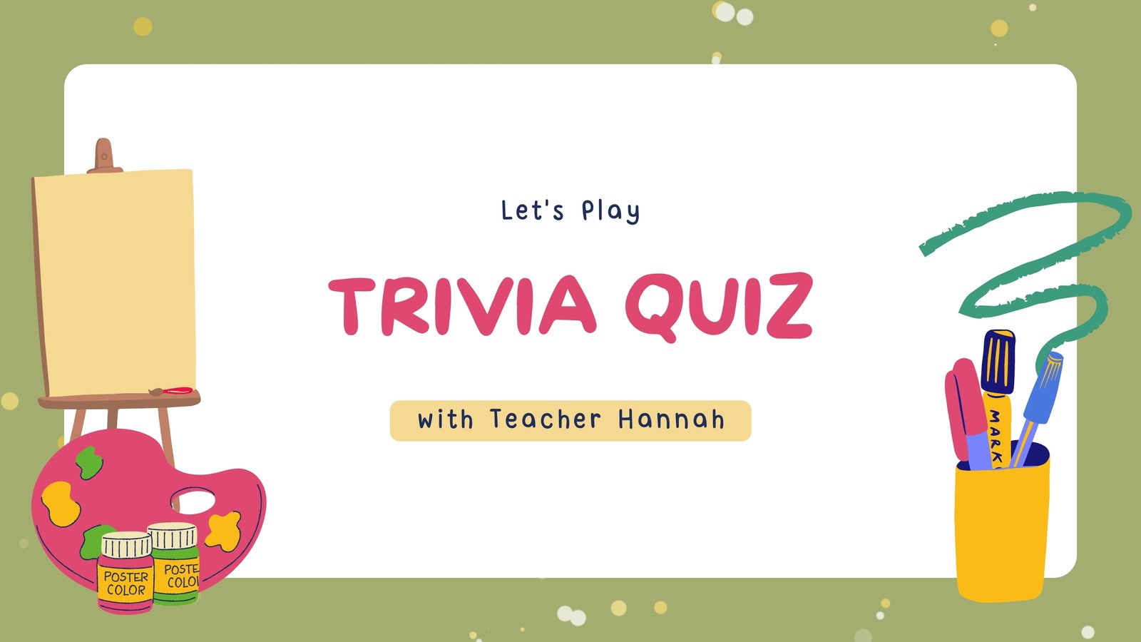 trivia powerpoint template