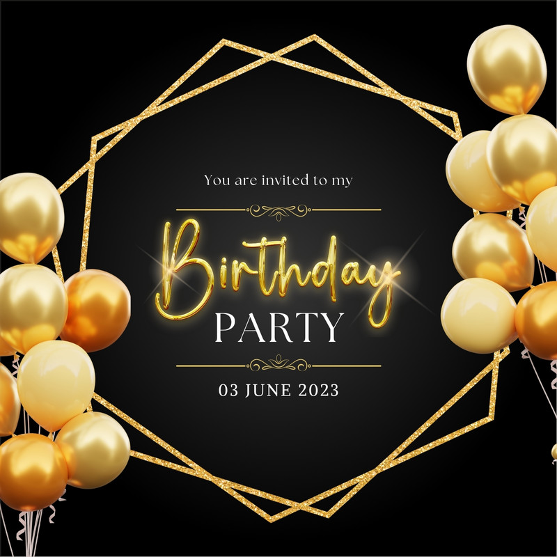 Free Printable Customizable Party Invitation Templates Canva