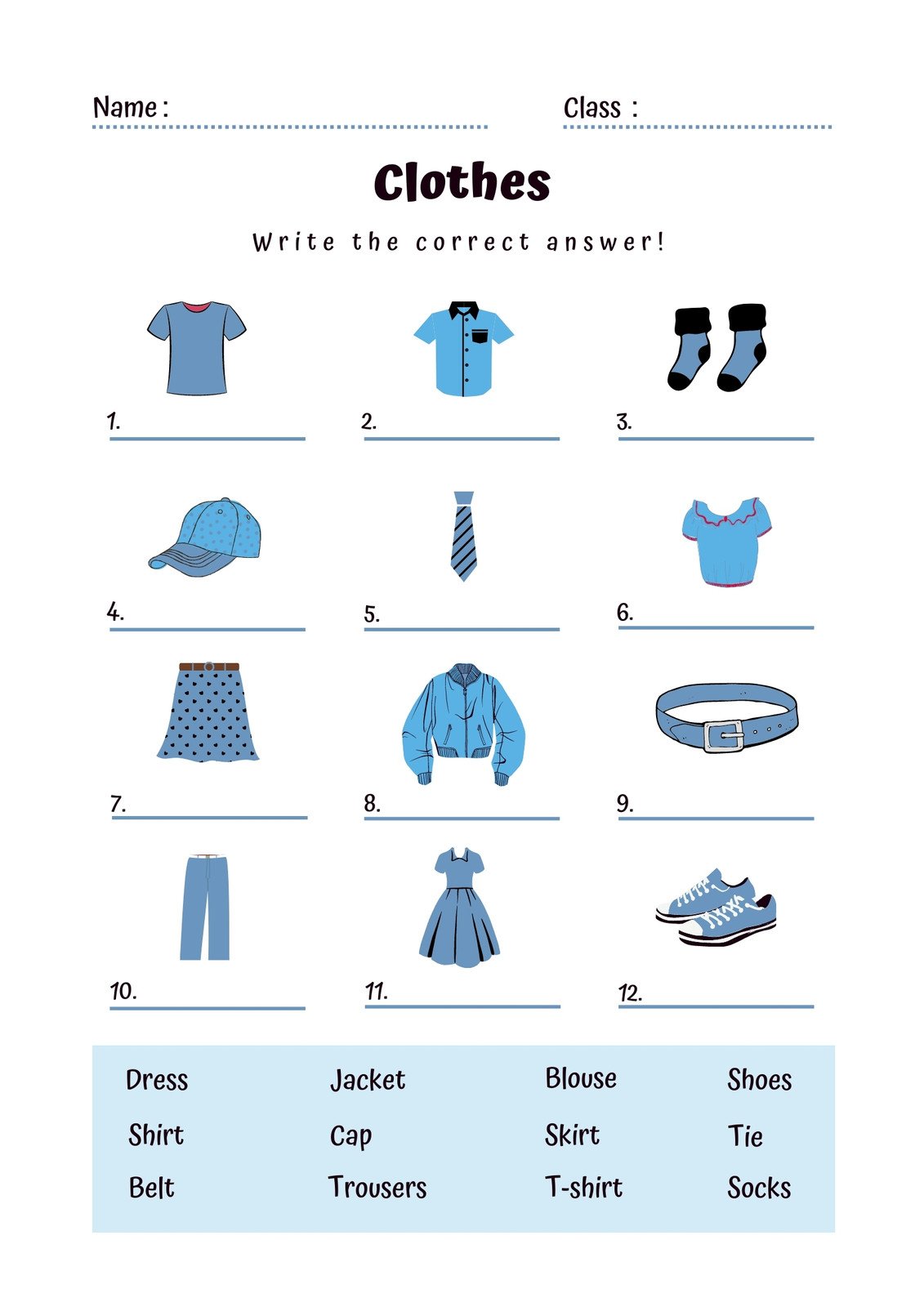 Page 12 - Free and customizable clothes templates