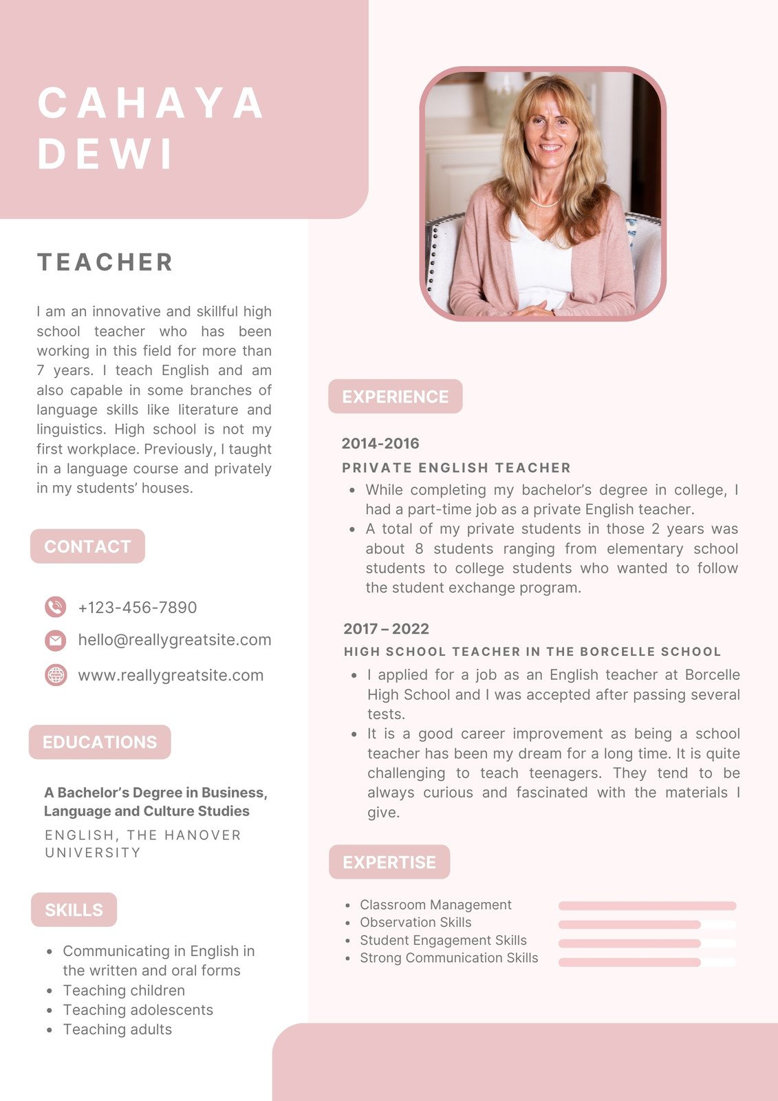 teacher-resume-classroom-management-after-school-teacher-resume