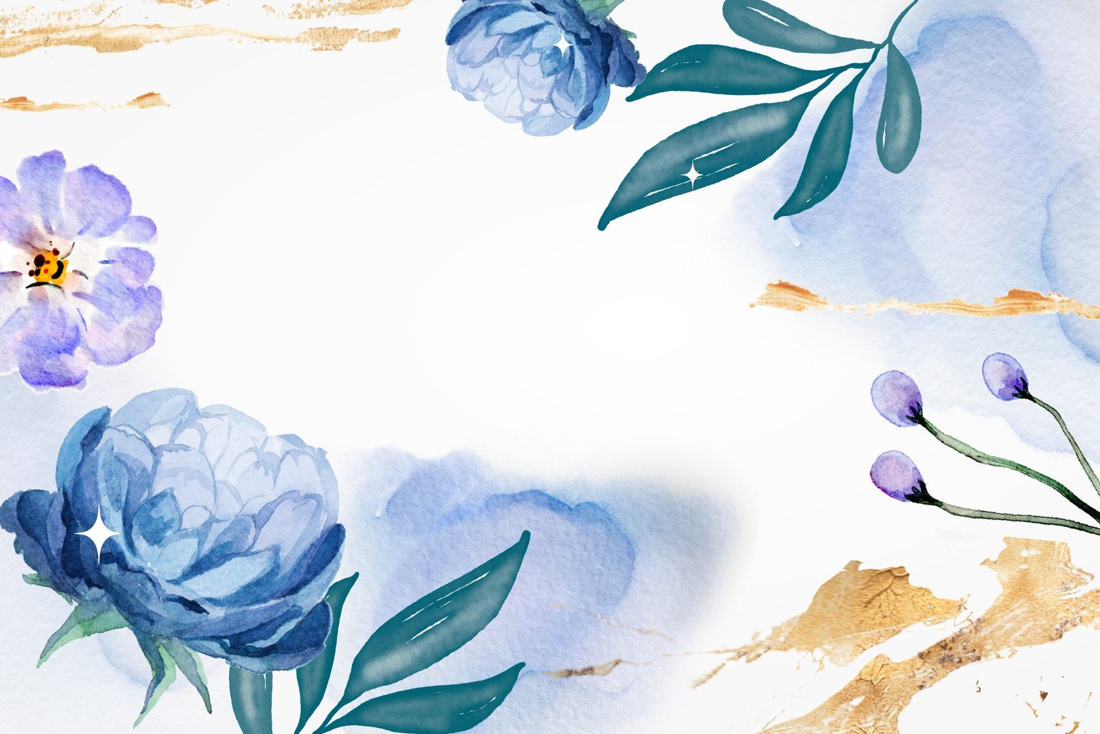 Free and customizable watercolor background templates