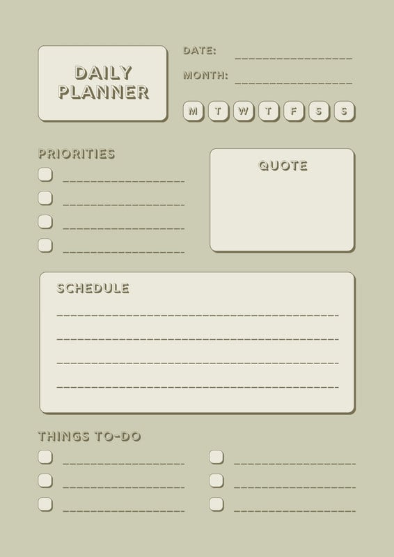 Customize 188+ Daily Checklist Templates Online - Canva