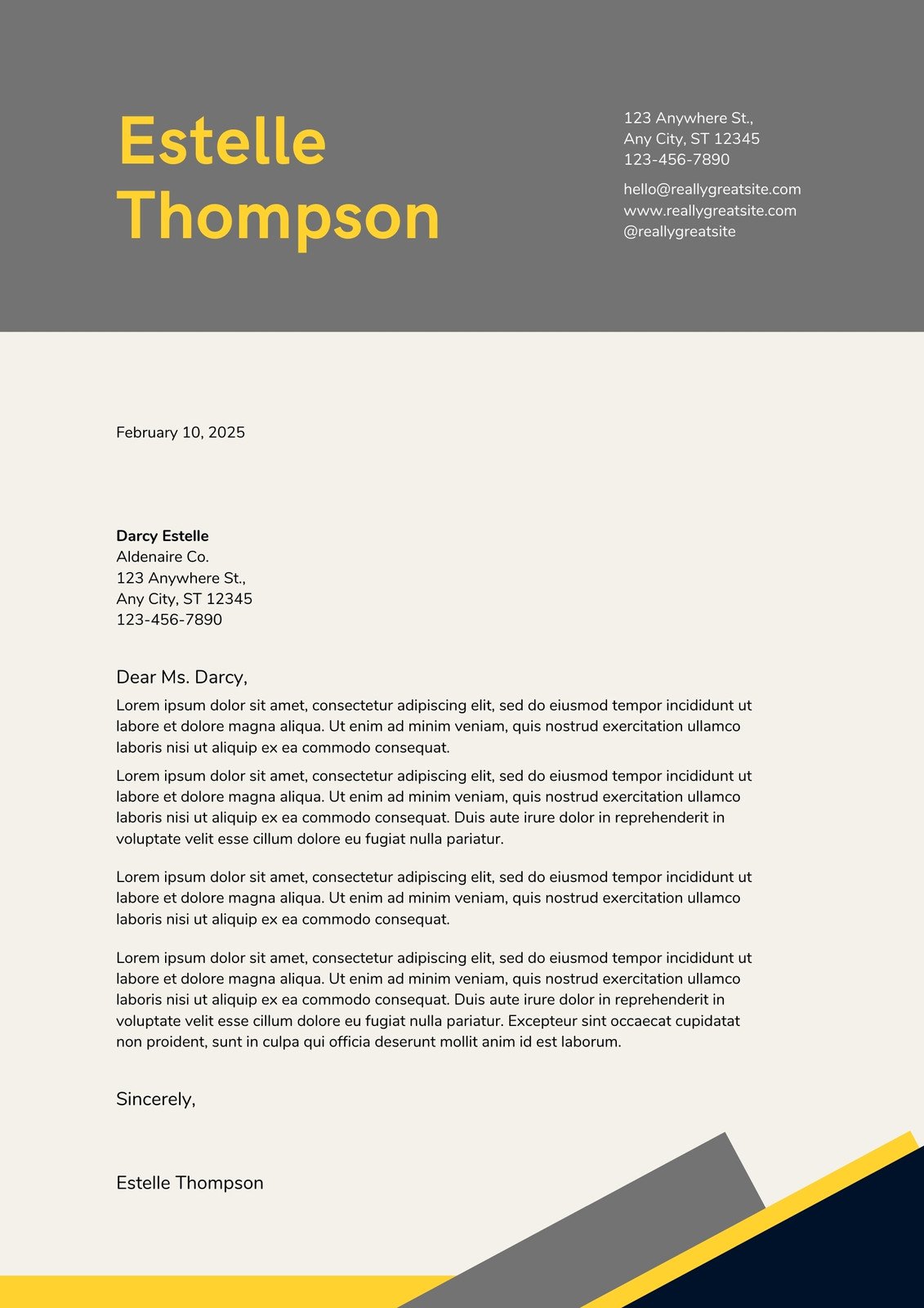 Free printable cover letter templates you can customize