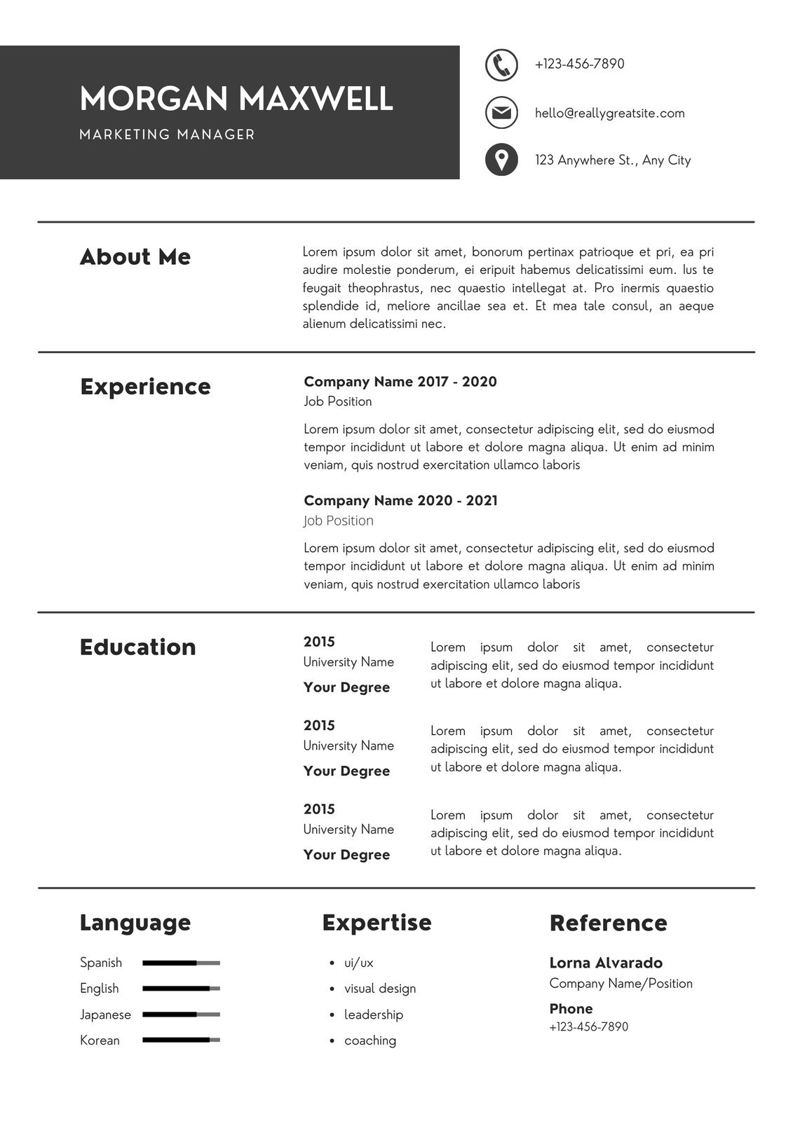 Free Online Resume Builder | Easily create standout resumes