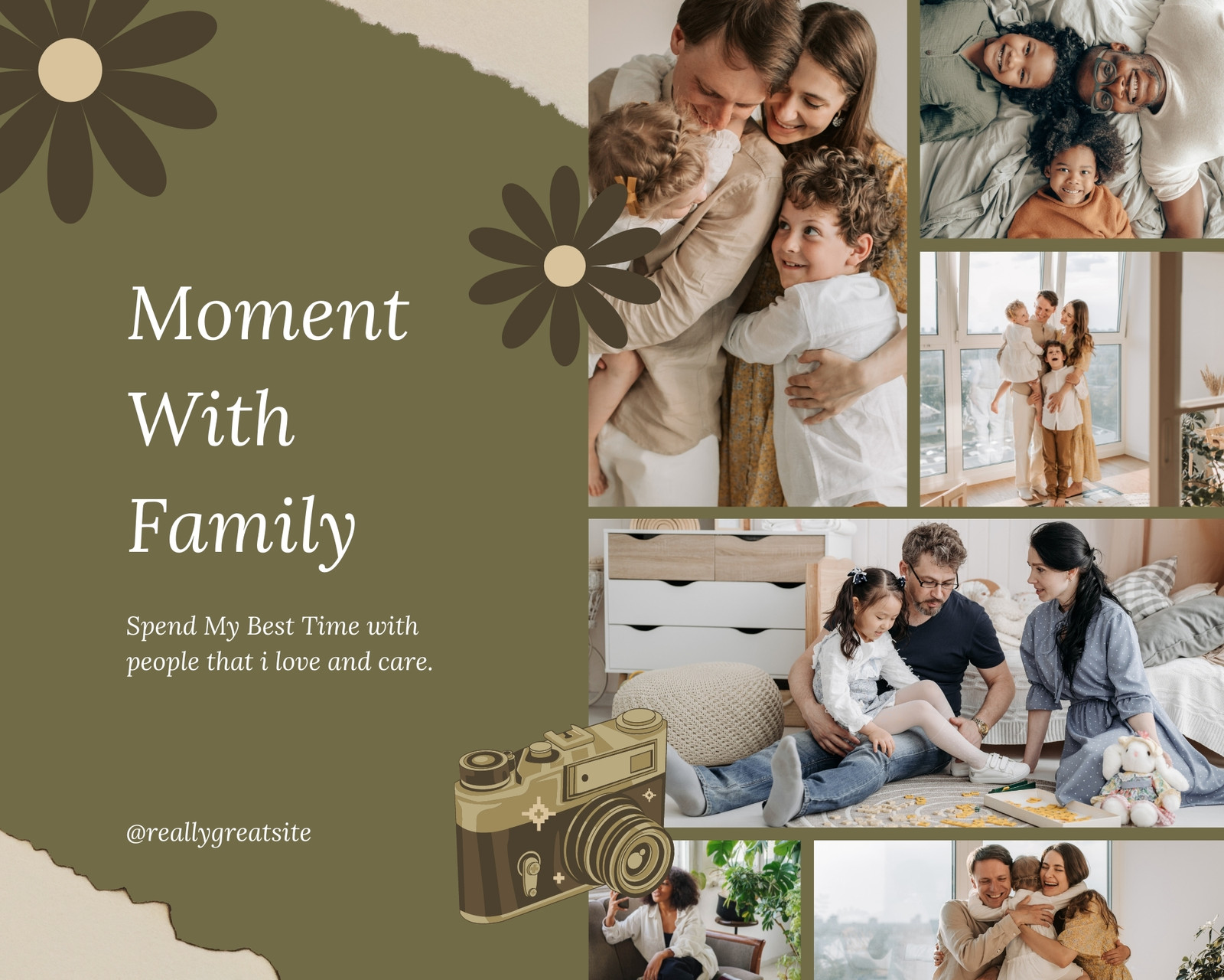 Page 16 - Free and customizable family photo collage templates | Canva