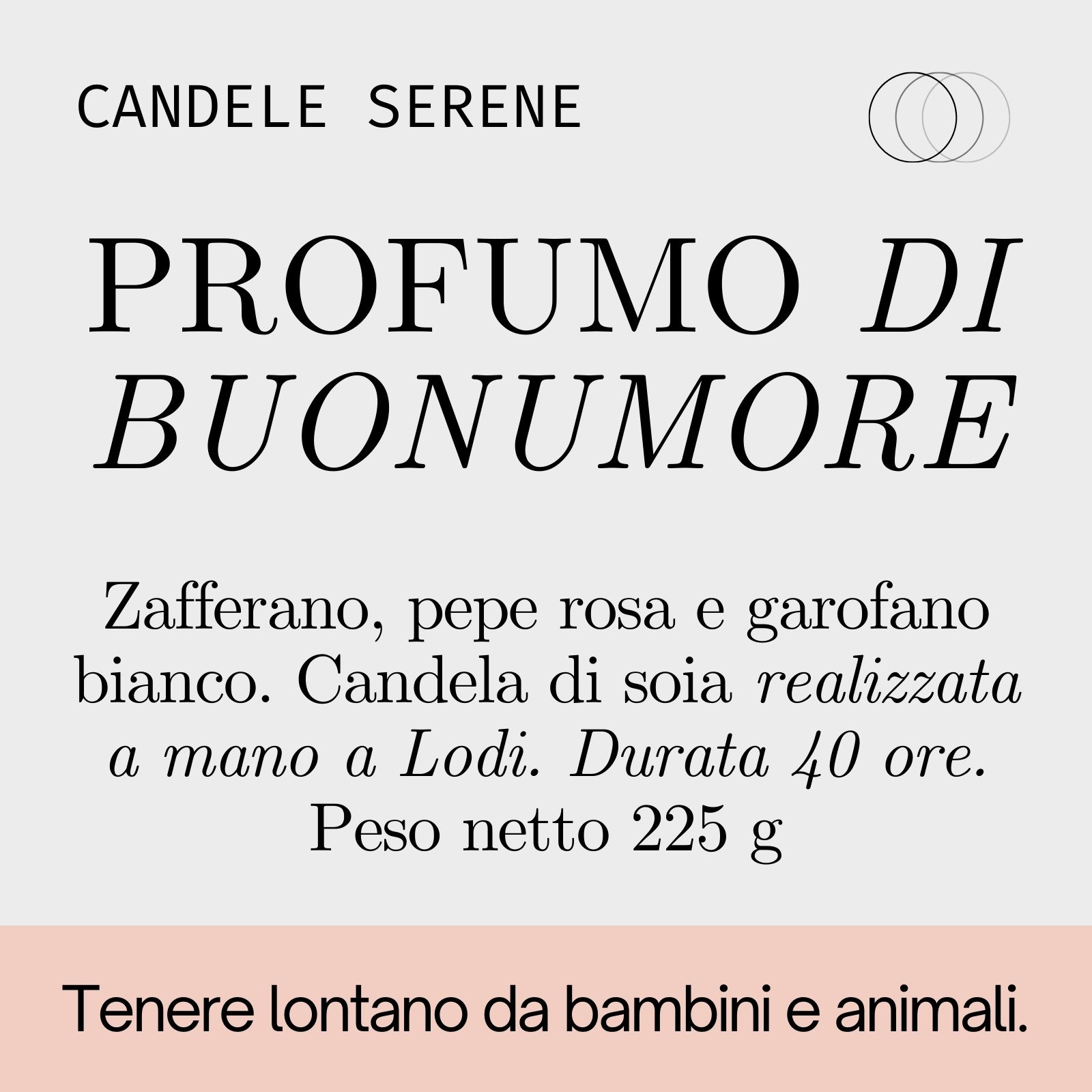 Progettare un'etichetta di candela personalizzata e modificabile