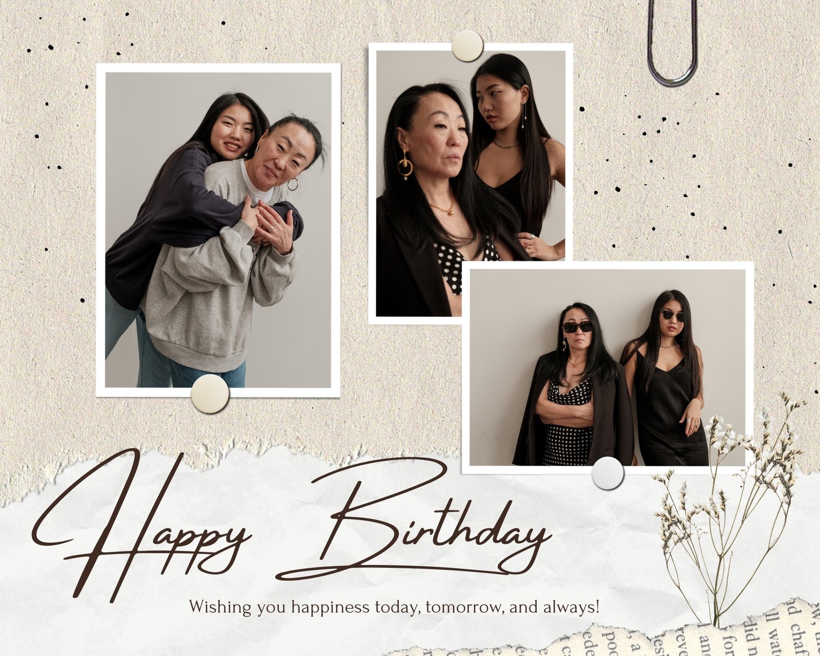 Free, Fun And Customizable Birthday Photo Collage Templates | Canva