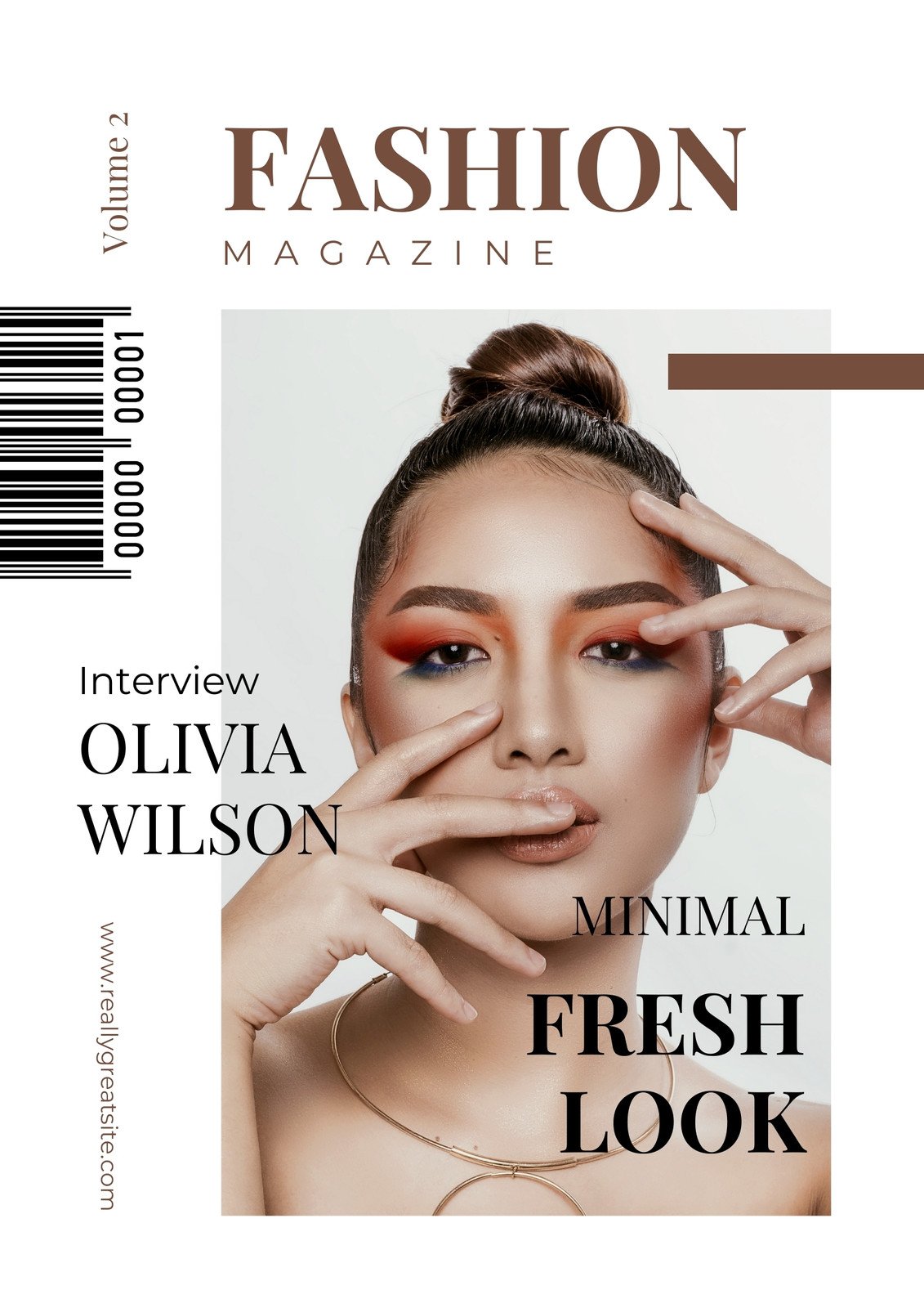 Magazine Cover Page Design