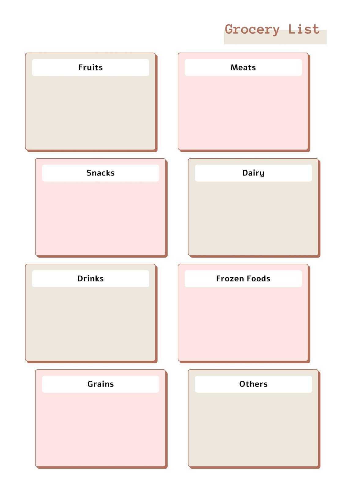 Weekly planner. Timetable for week with habit tracker, to do list and  notes. Vector illustration. Journal page template. Homework organizer.  Simple schedule. Empty blank of diary. Paper size A4. Stock Vector