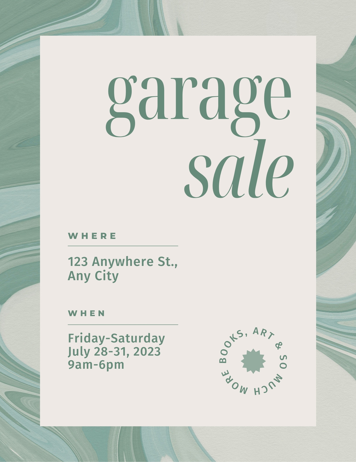 https://marketplace.canva.com/EAFGbARNggY/1/0/1236w/canva-green-abstract-retro-marble-playful-garage-sale-flyer-Rc78KARpIxg.jpg