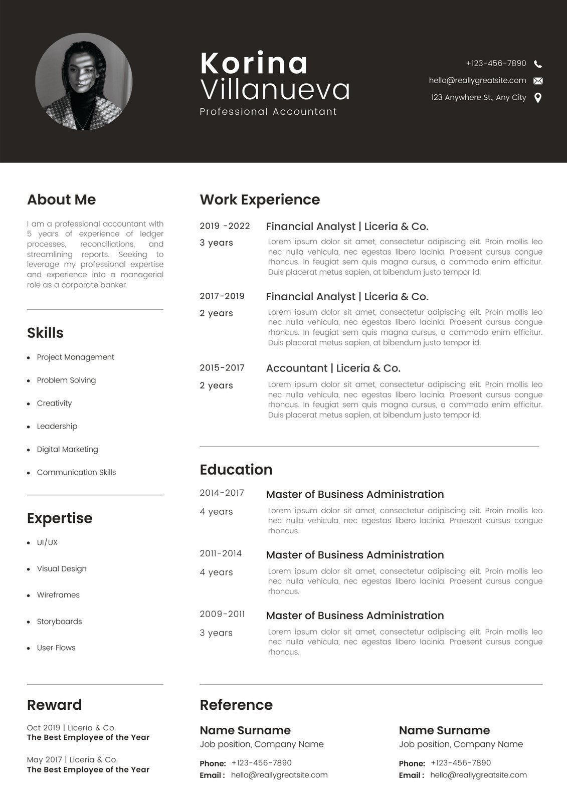 best infographic resume builder