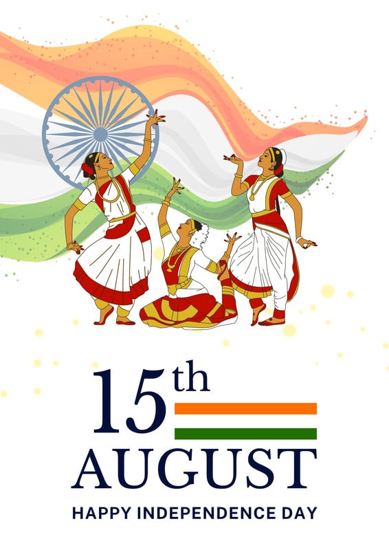 canva white minimal india independence day poster CRwbQ2tgBig