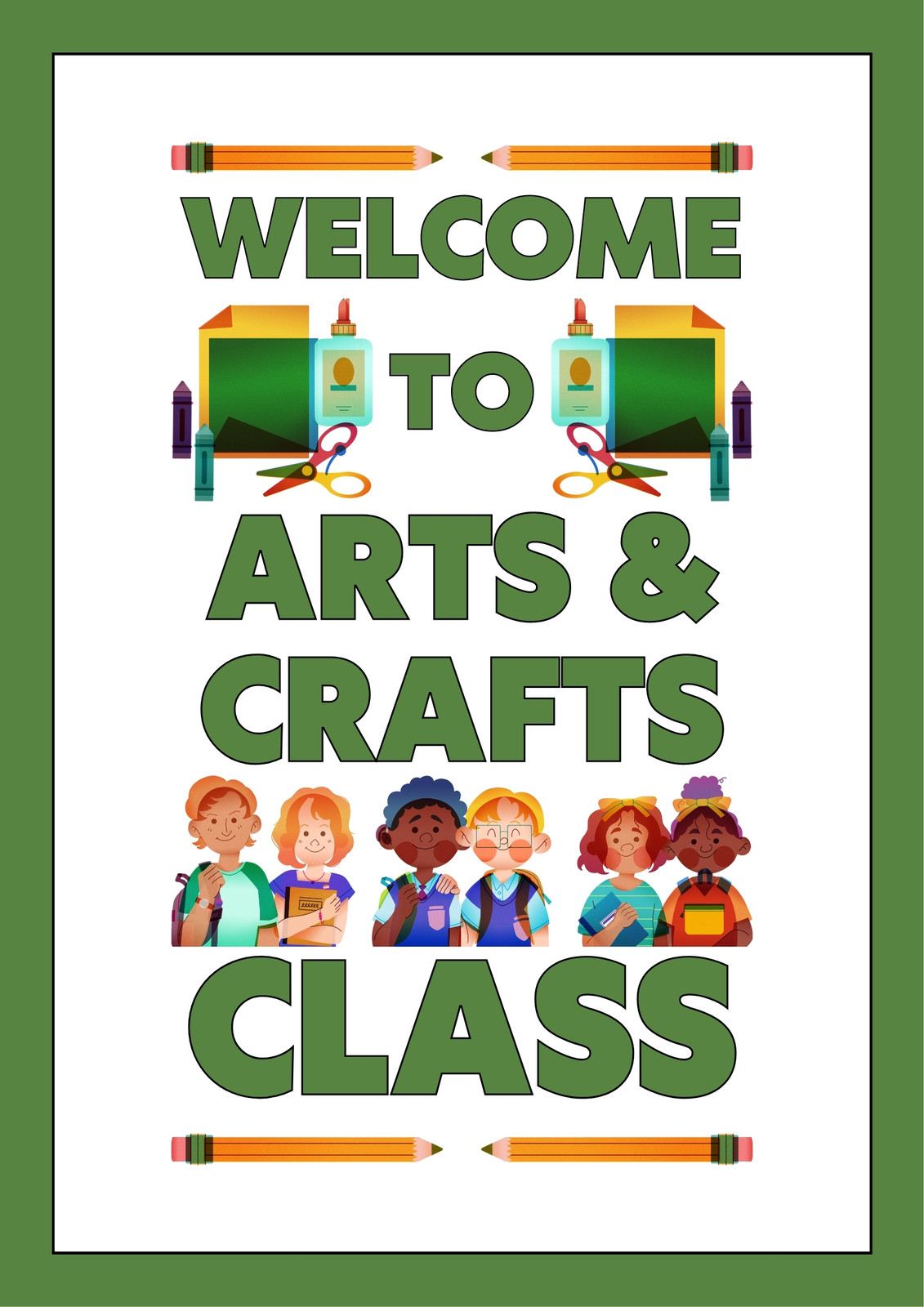 Huge blockposter to welcome students!  Welcome students, Classroom signs,  Student