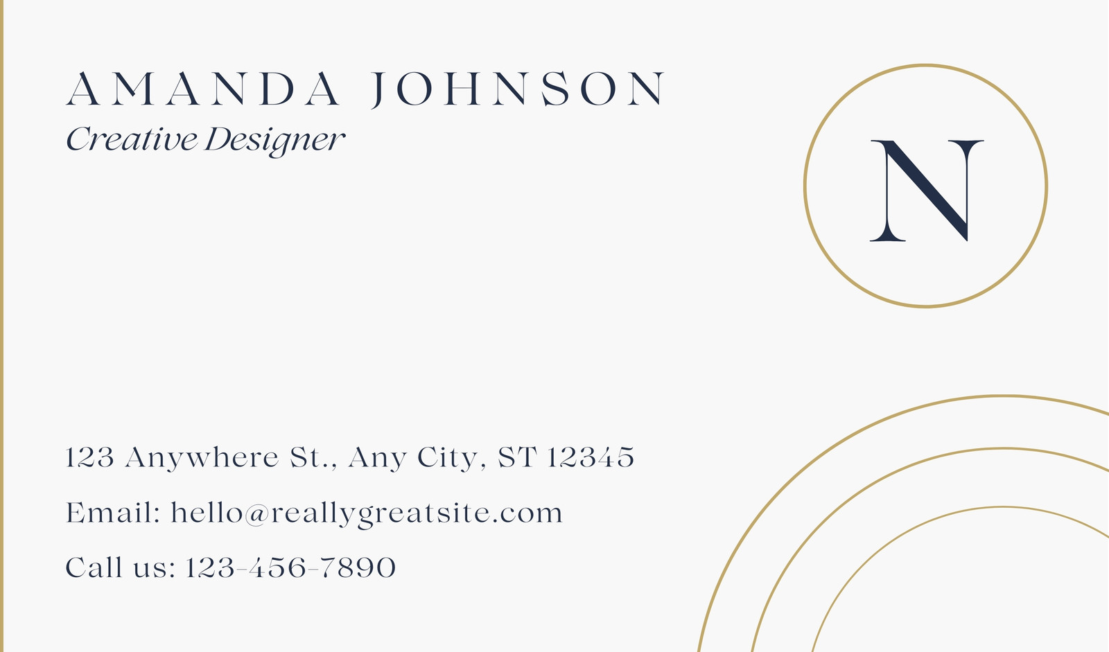 Luxury Business Card designs, themes, templates and downloadable