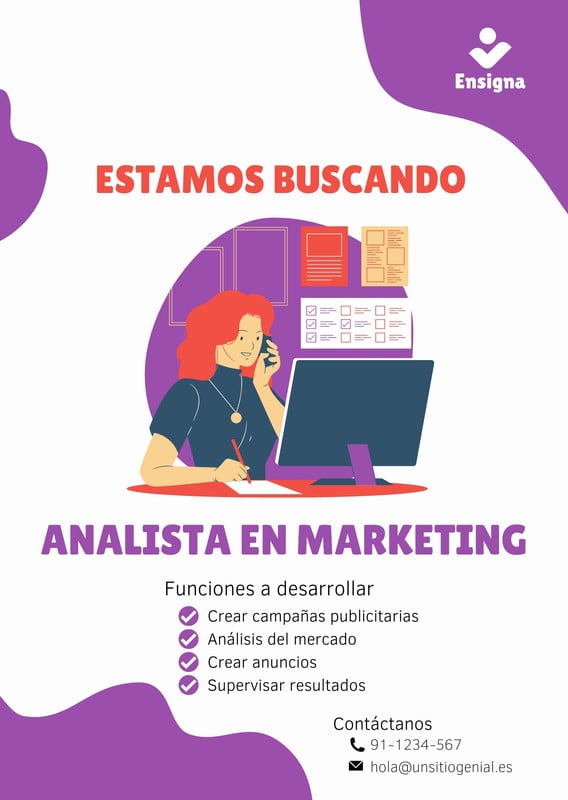 Plantillas De Anuncio De Vacantes Y Ofertas De Empleo | Canva