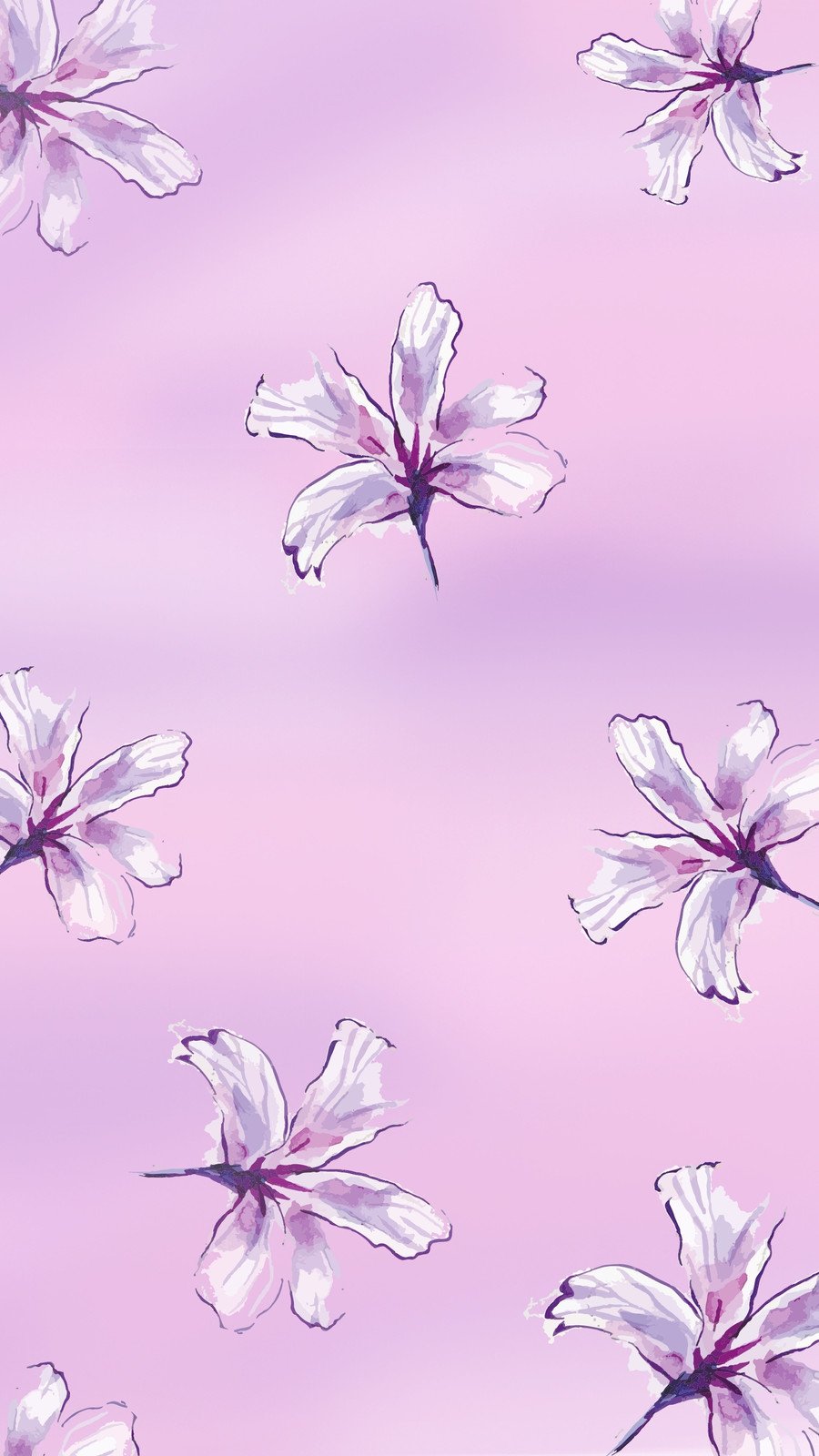 12 Dreamy Phone Wallpapers With Floral Illustrations Save Them For Free