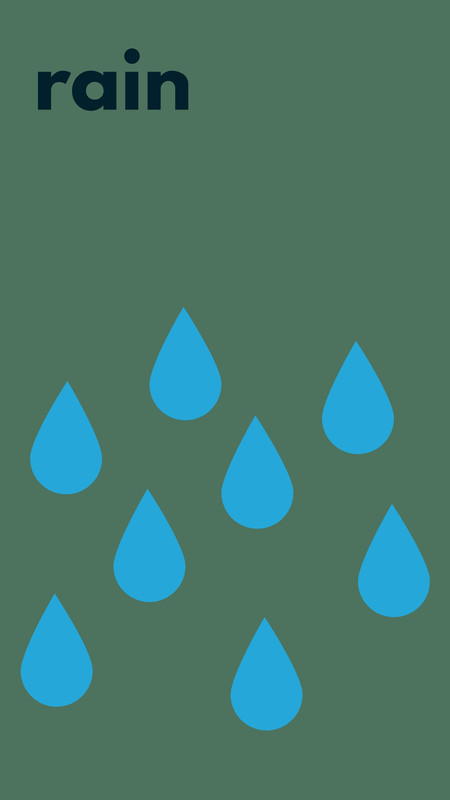 Free and customizable rain templates