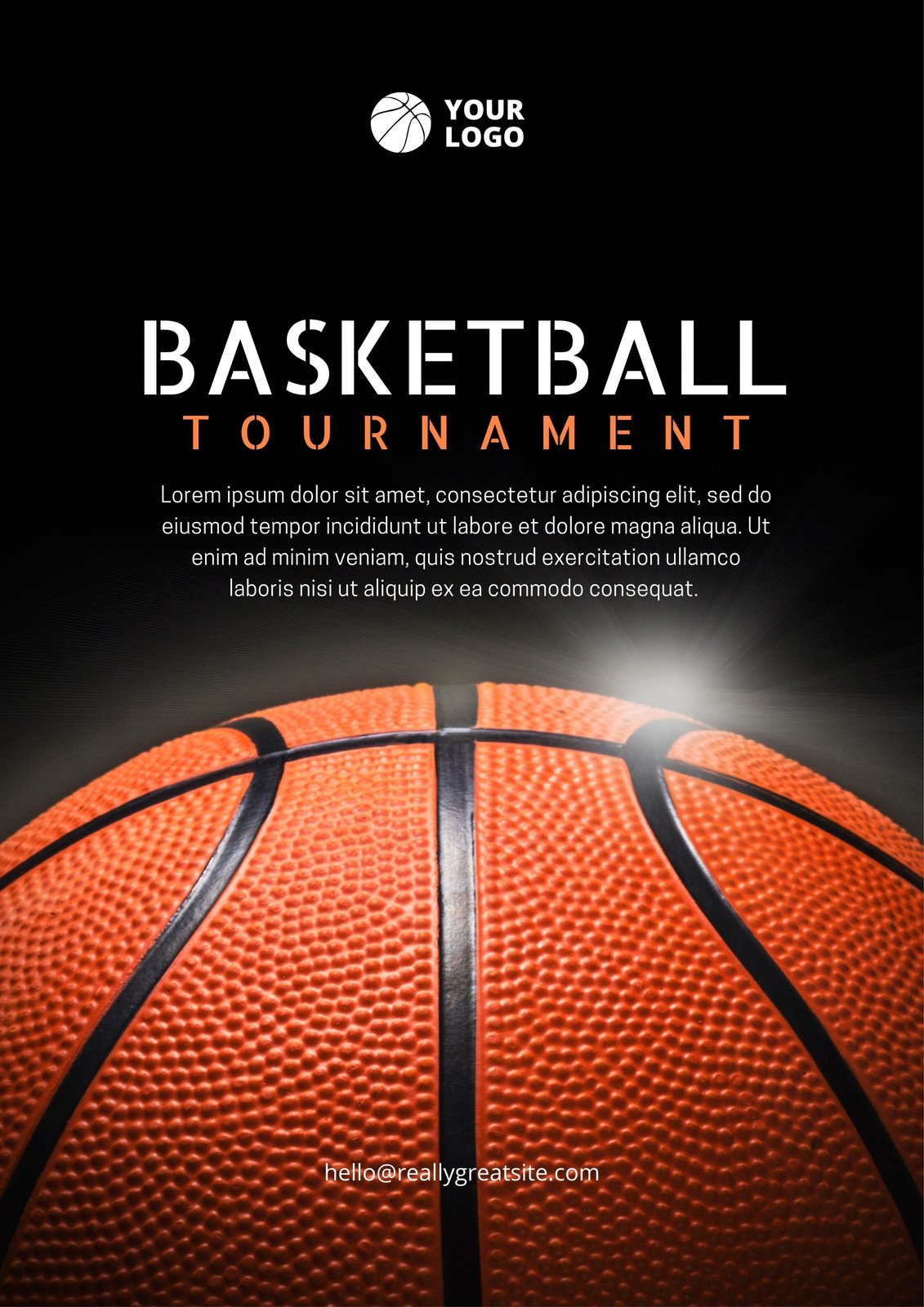 Poster Basket-ball