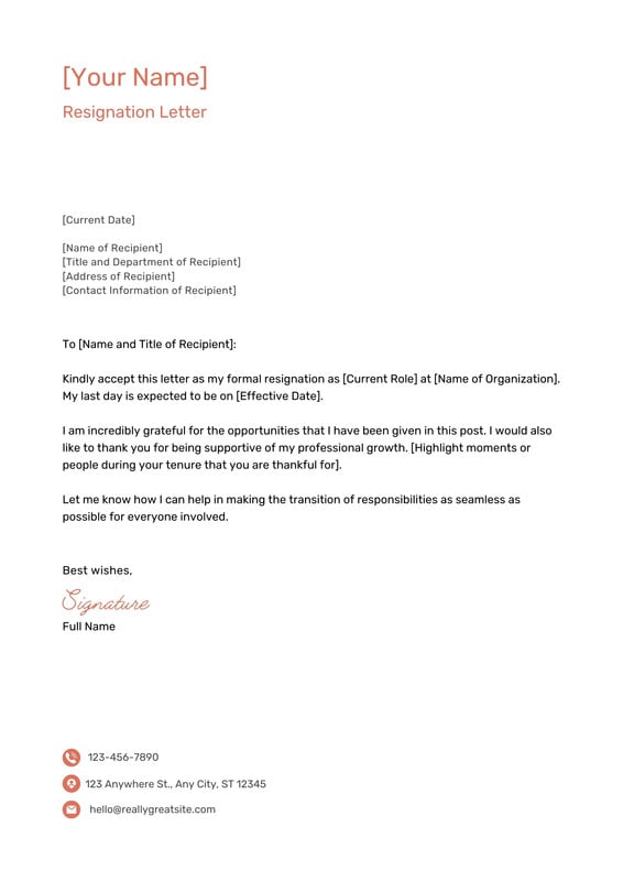 Canva Resignation Letter