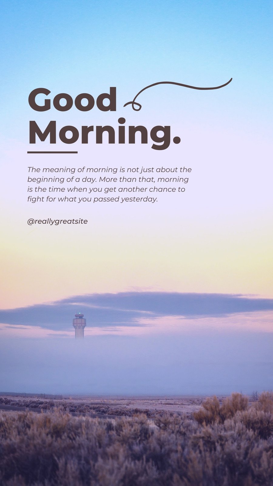 Page 9 - Free and customizable good morning templates