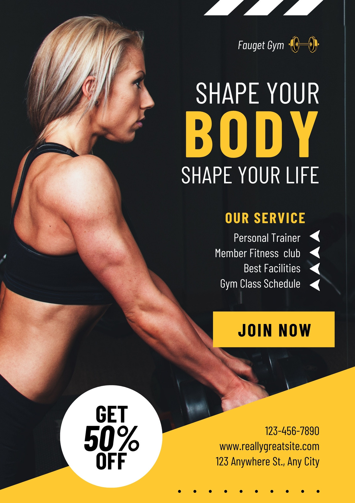 Free Fitness Flyer Templates - Venngage