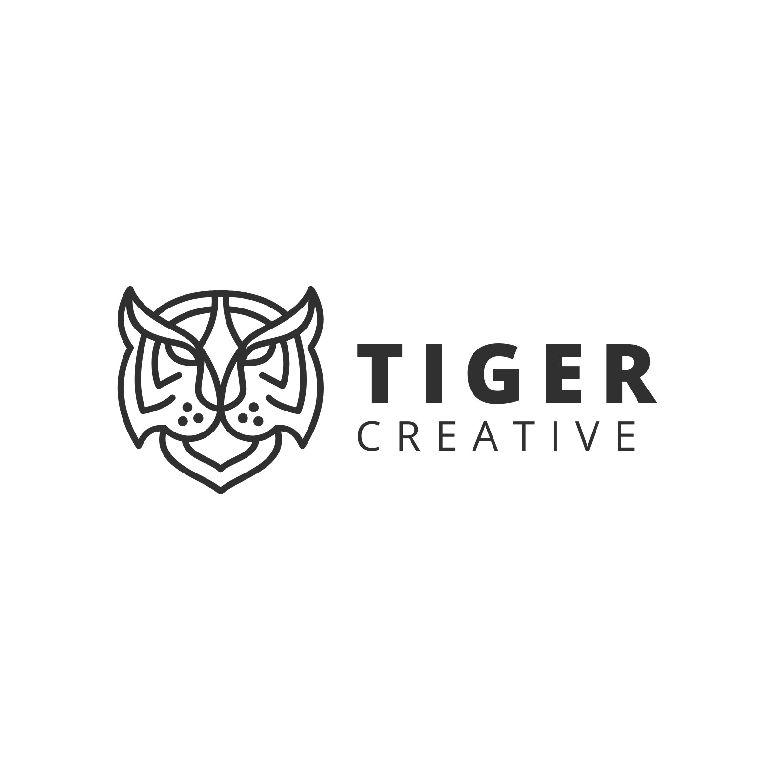 Free and customizable tiger templates