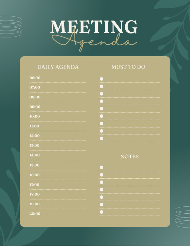 page-12-free-customizable-agenda-document-templates-to-print-canva