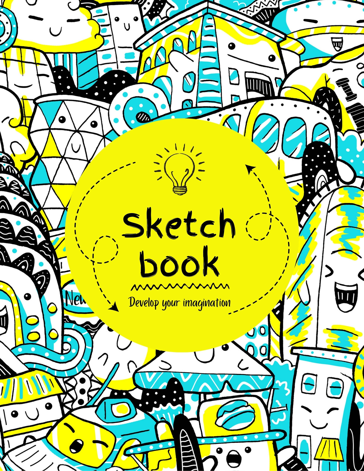 Sketch Book: Floral Deer Themed Personalized Artist Sketchbook For Drawing  and Creative Doodling (Paperback)