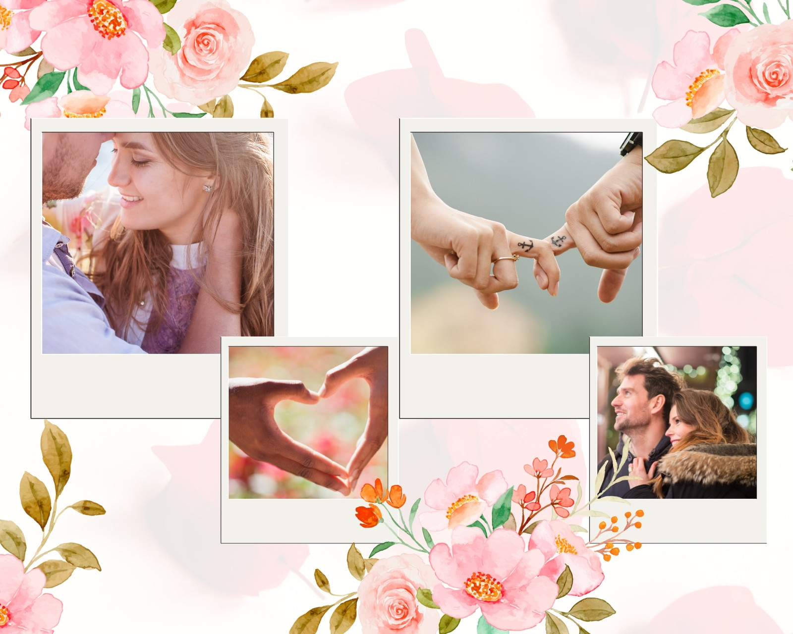 Free and customizable love templates