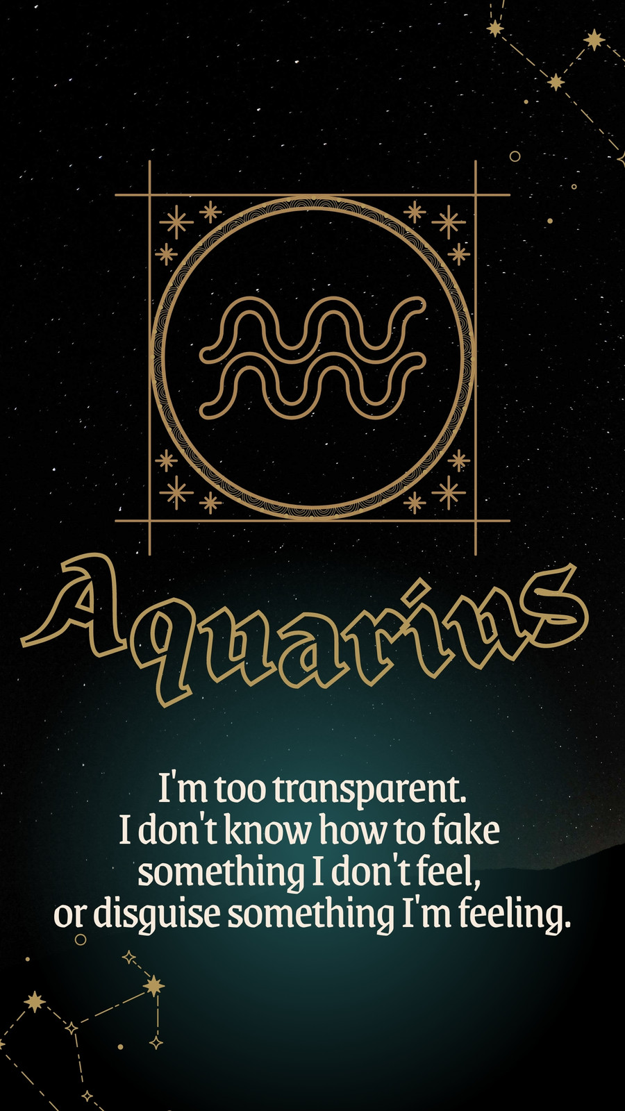 100+] Aquarius Zodiac Wallpapers | Wallpapers.com