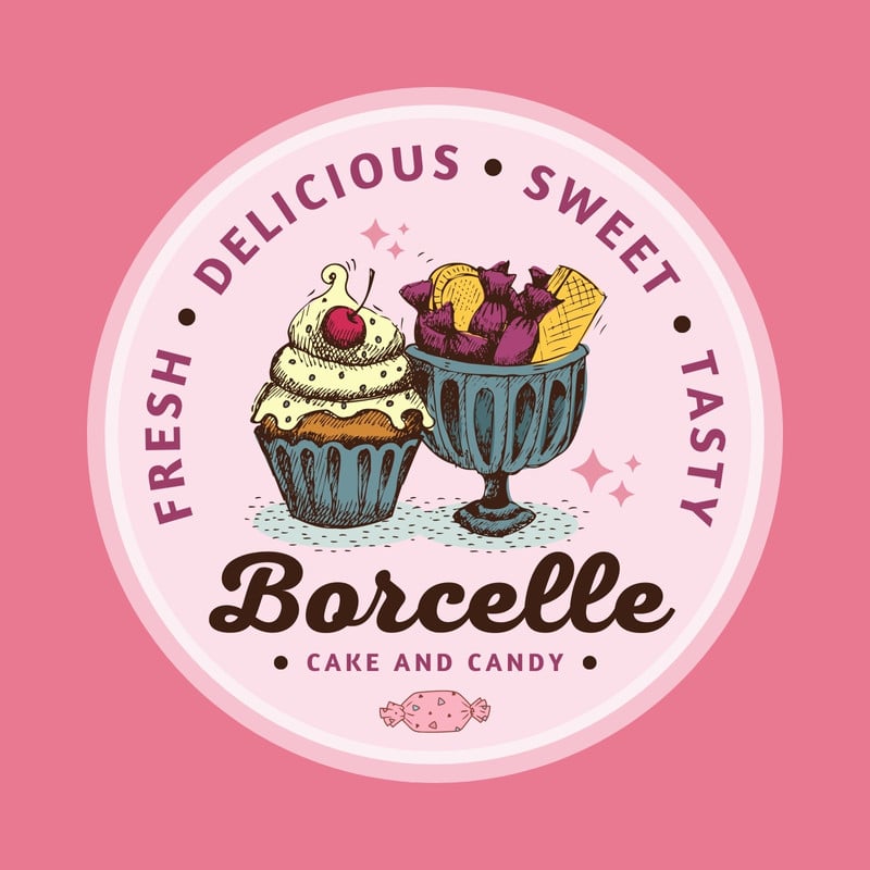 Tasty Cupcake Logo - Turbologo Logo Maker