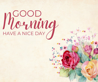 Free and customizable good morning templates