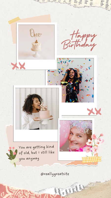 Free customizable birthday Instagram Story templates | Canva