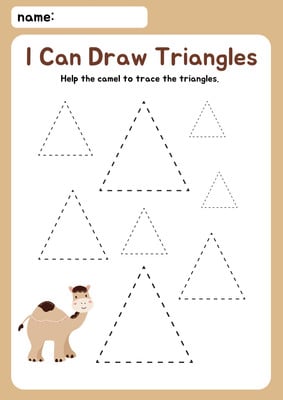 FREE* All About Triangle Shapes