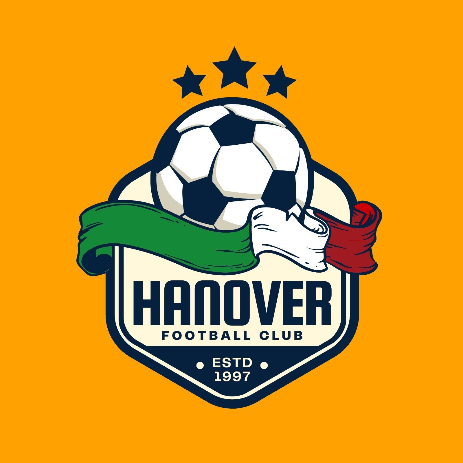 Modèle Logo Sport / Brochure Logo Football
