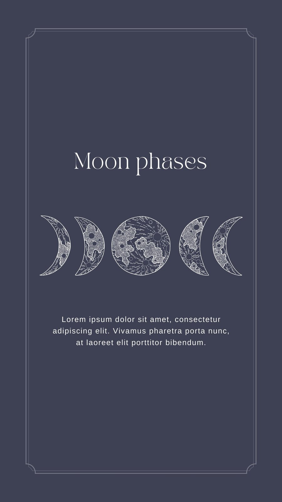 moon phases tumblr theme