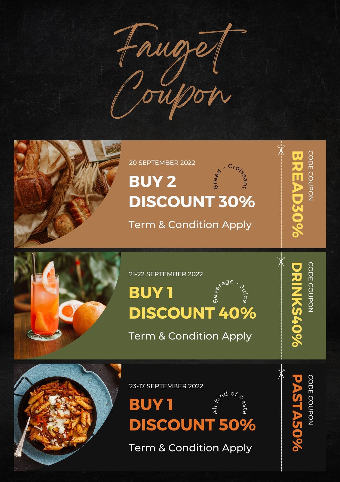 Online Food Coupons