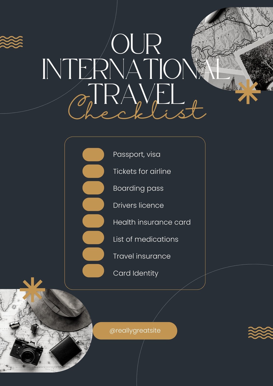 Customize 68+ Travel Checklist Templates Online - Canva