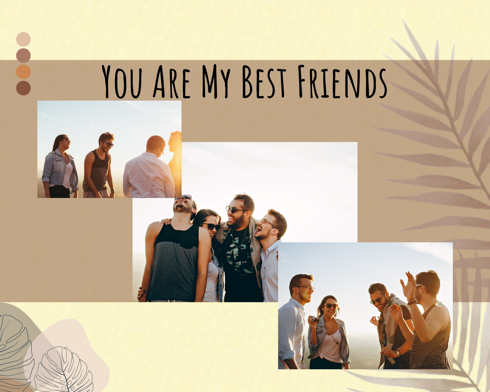 Free and customizable best friend templates