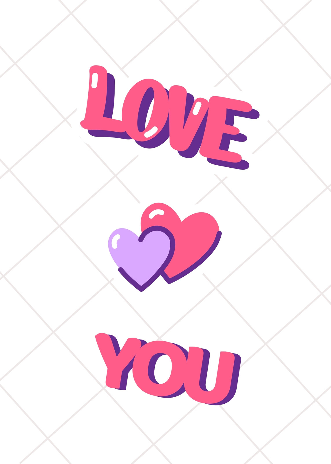 Free and customizable heart background templates