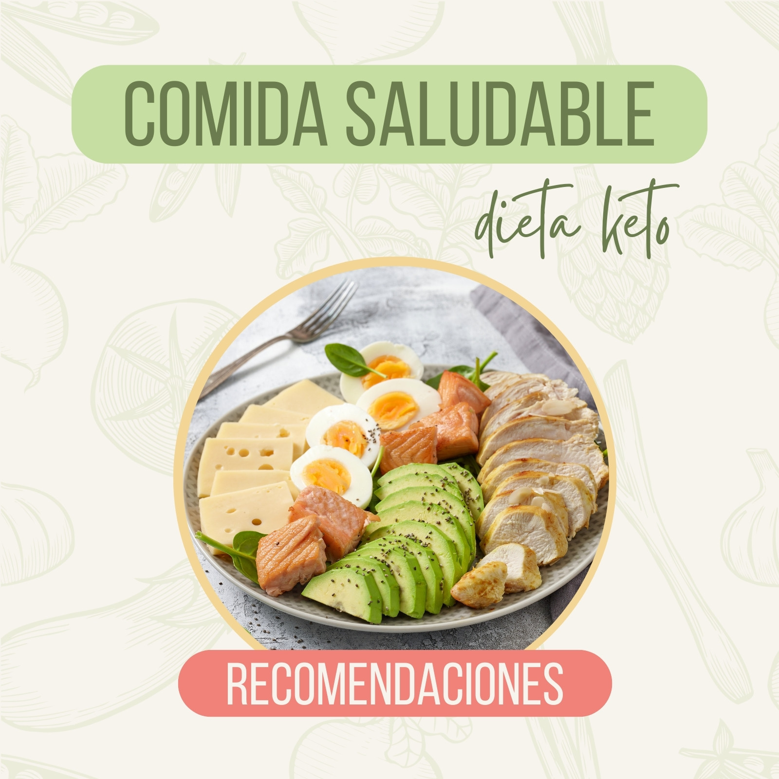 Plantillas de recetas gratis y personalizables - Canva