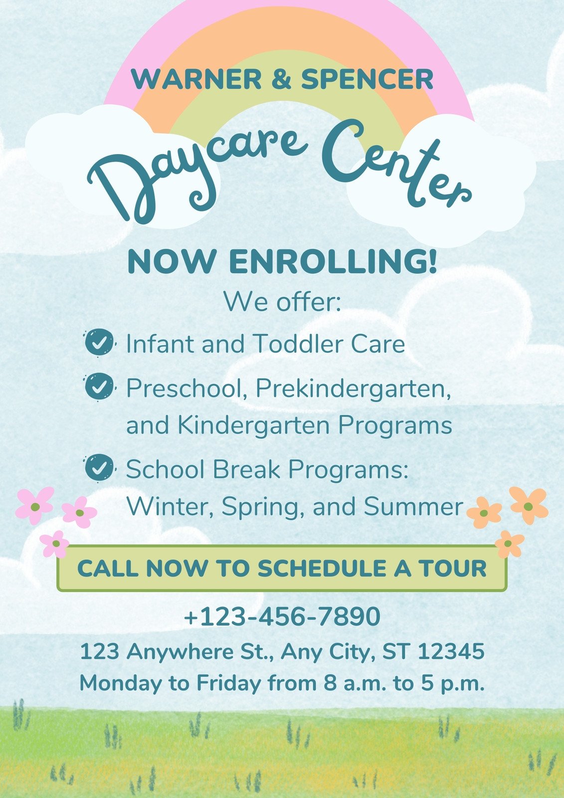 home daycare flyers