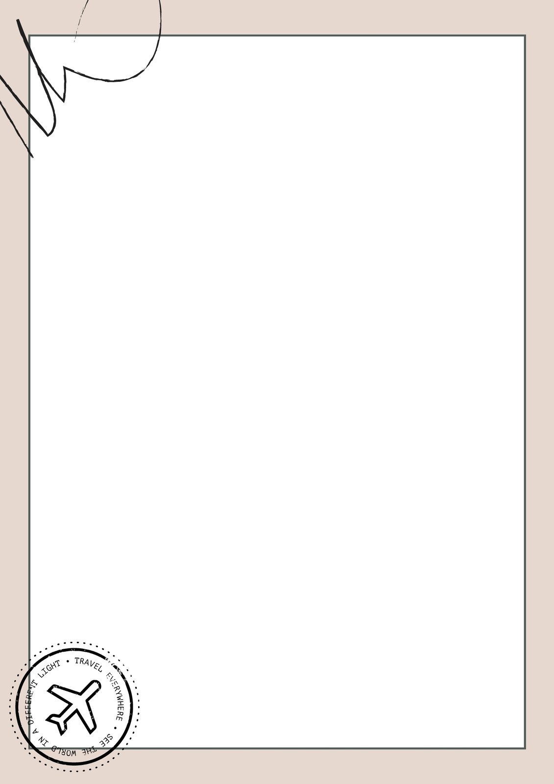 Page 10 - Free printable page border templates you can customize ...