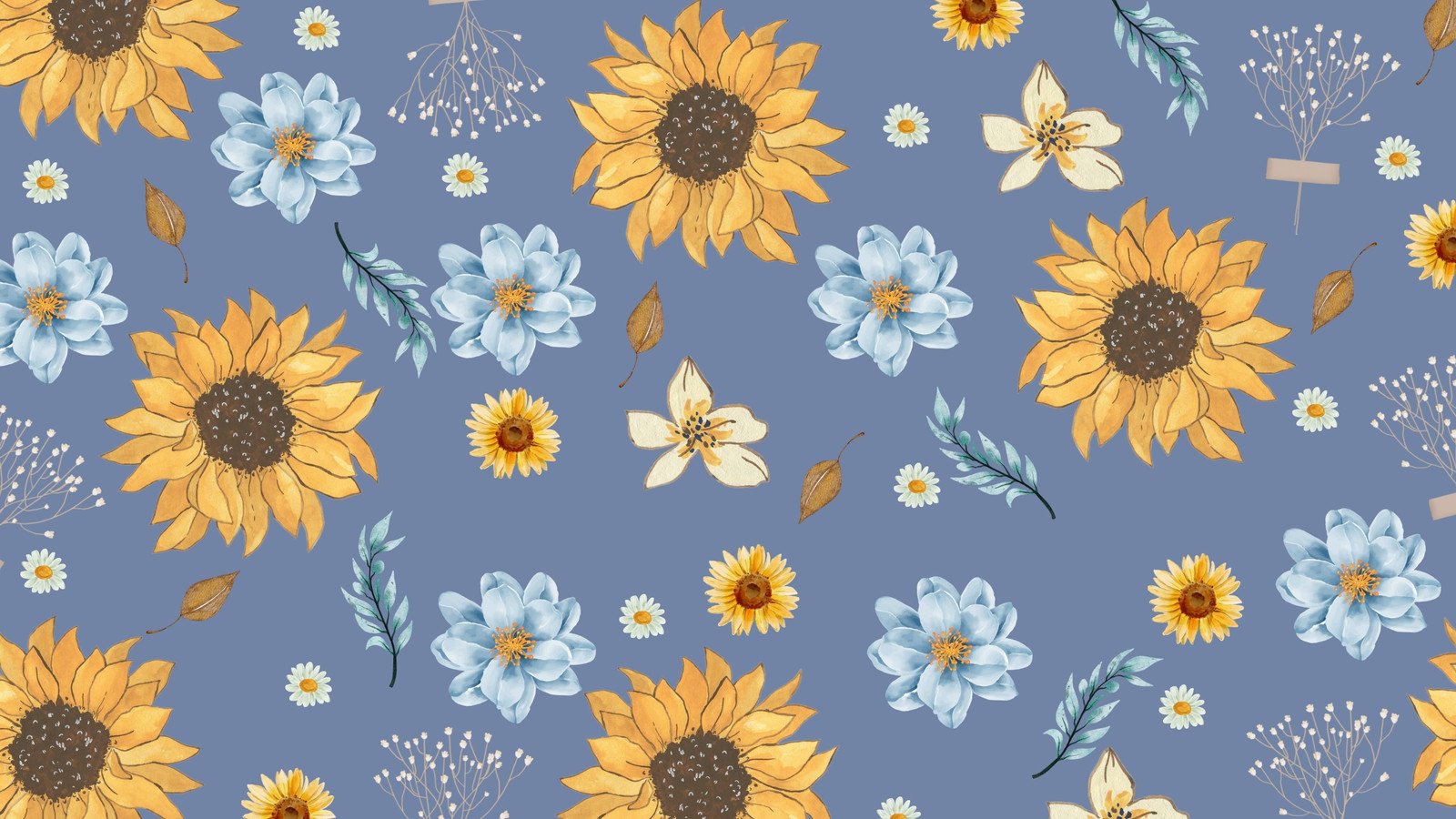 Free and customizable floral desktop wallpaper templates | Canva