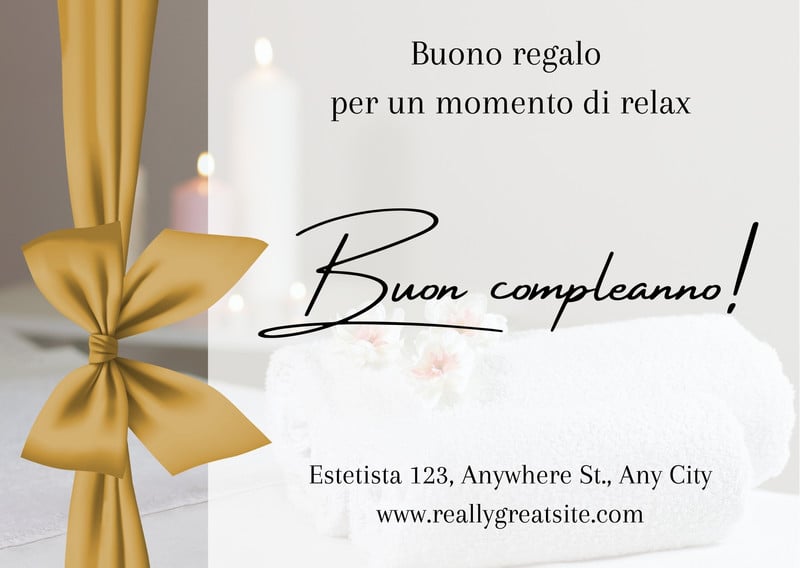  Buono Regalo  - Stampa -Cupcakes (Compleanno): Gift  Cards