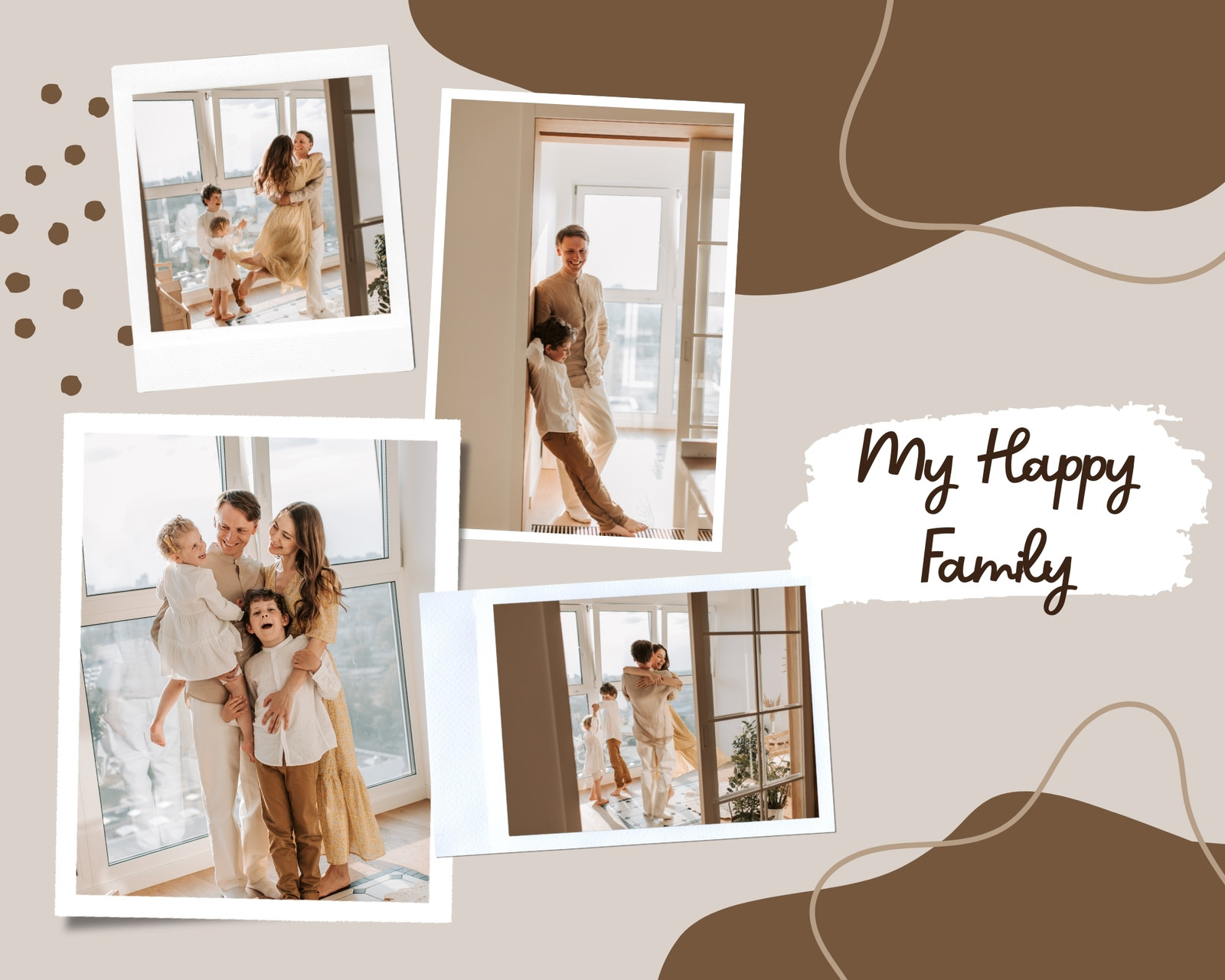 Free and customizable family photo collage templates | Canva